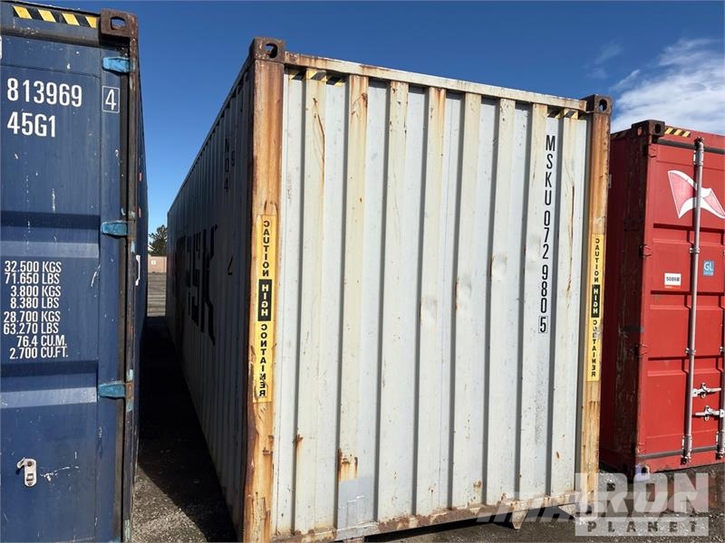 40 ft High Cube Storage Container Container αποθήκευσης