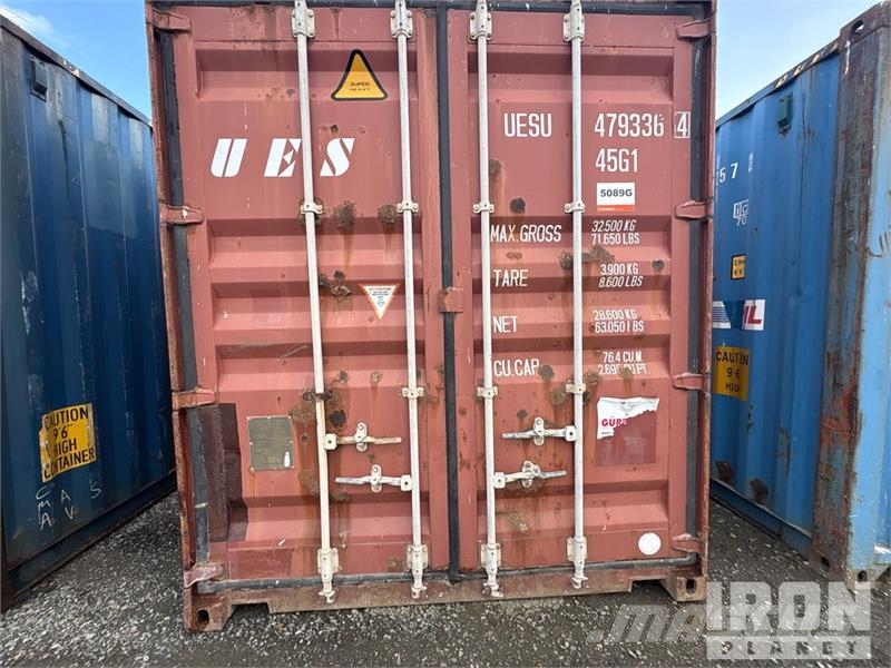40 ft High Cube Storage Container Kontejnerji za skladiščenje