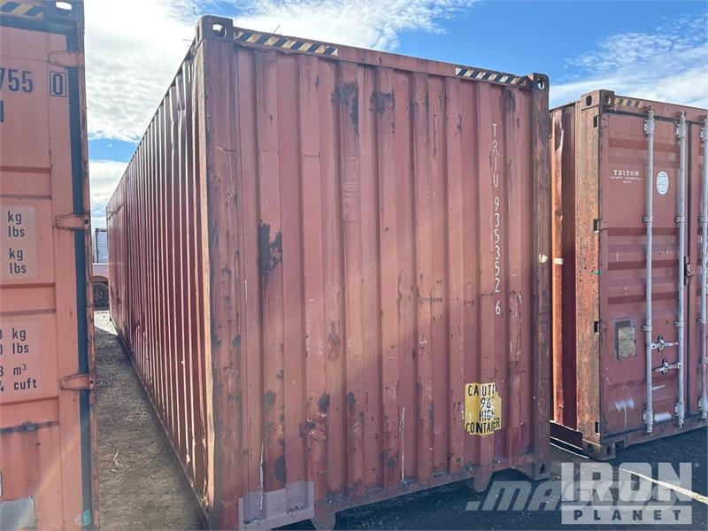 40 ft High Cube Storage Container Container αποθήκευσης