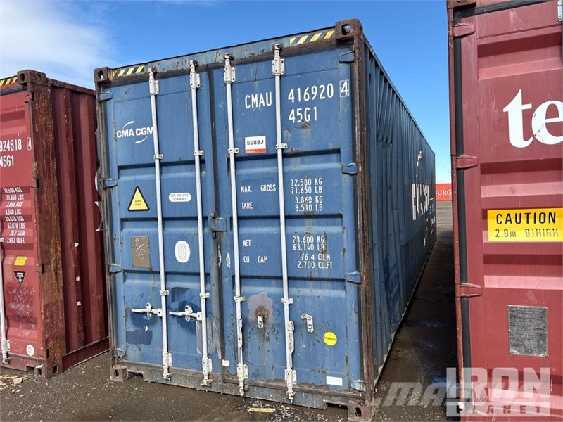 40 ft High Cube Storage Container Kontejnerji za skladiščenje