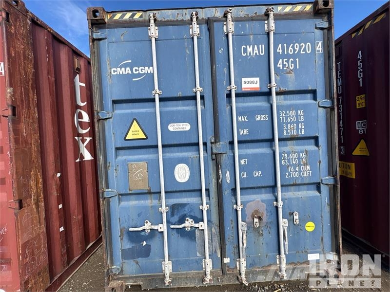40 ft High Cube Storage Container Kontejnerji za skladiščenje