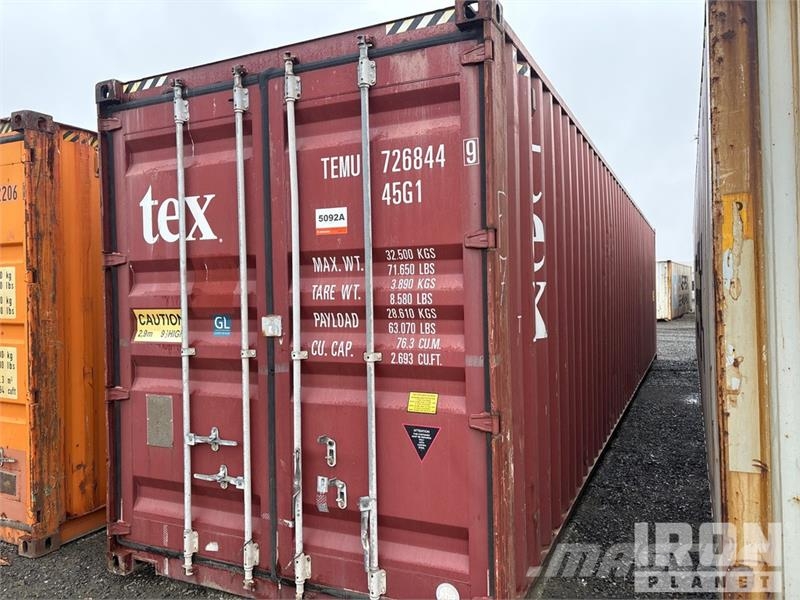 40 ft High Cube Storage Container Kontejnerji za skladiščenje