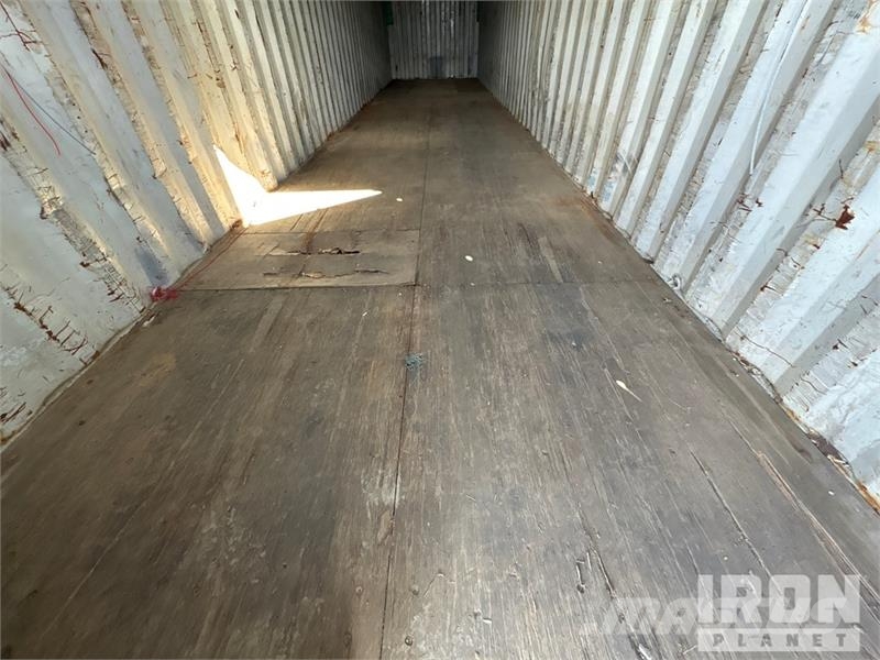 40 ft High Cube Storage Container Container αποθήκευσης