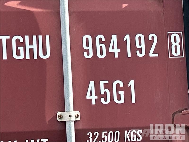  40 ft High Cube Storage Container Varastokontit