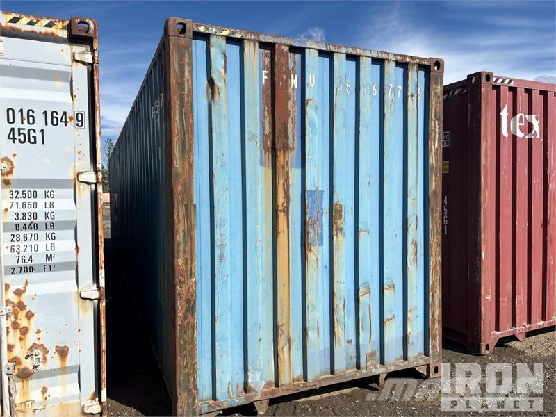 40 ft High Cube Storage Container Container αποθήκευσης