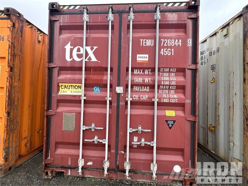 40 ft High Cube Storage Container Kontejnerji za skladiščenje