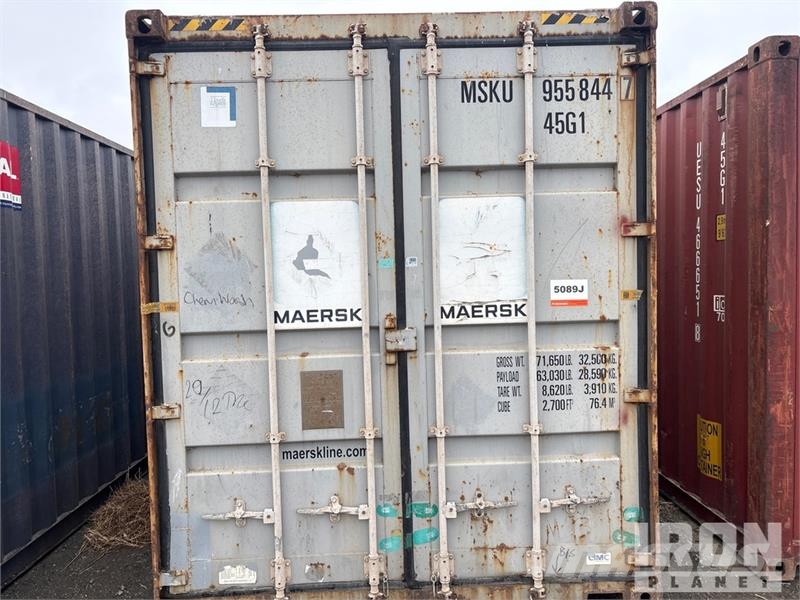 40 ft High Cube Storage Container Kontejnerji za skladiščenje