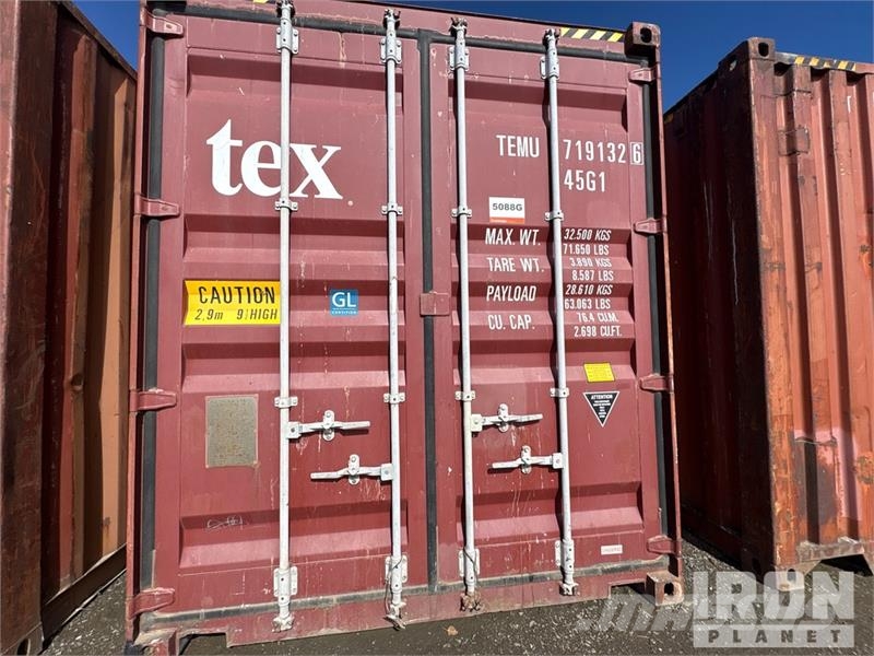 40 ft High Cube Storage Container Lagerbehälter
