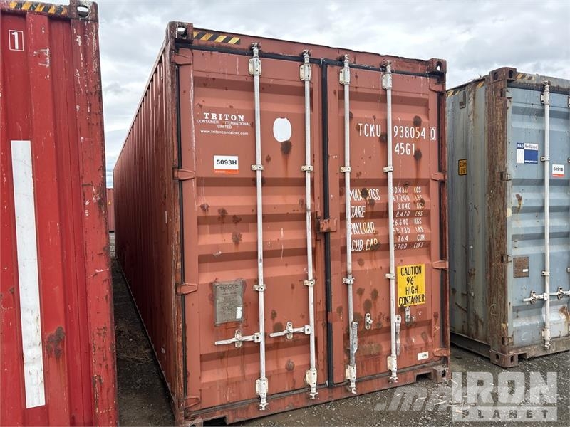 40 ft High Cube Storage Container Container αποθήκευσης