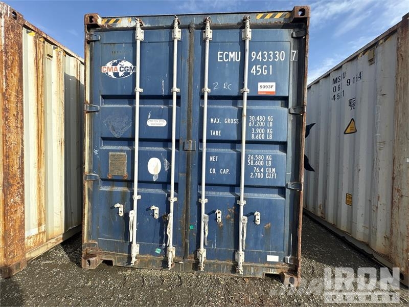 40 ft High Cube Storage Container 보관 컨테이너
