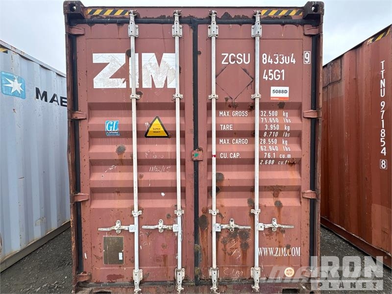 40 ft High Cube Storage Container Kontejnerji za skladiščenje