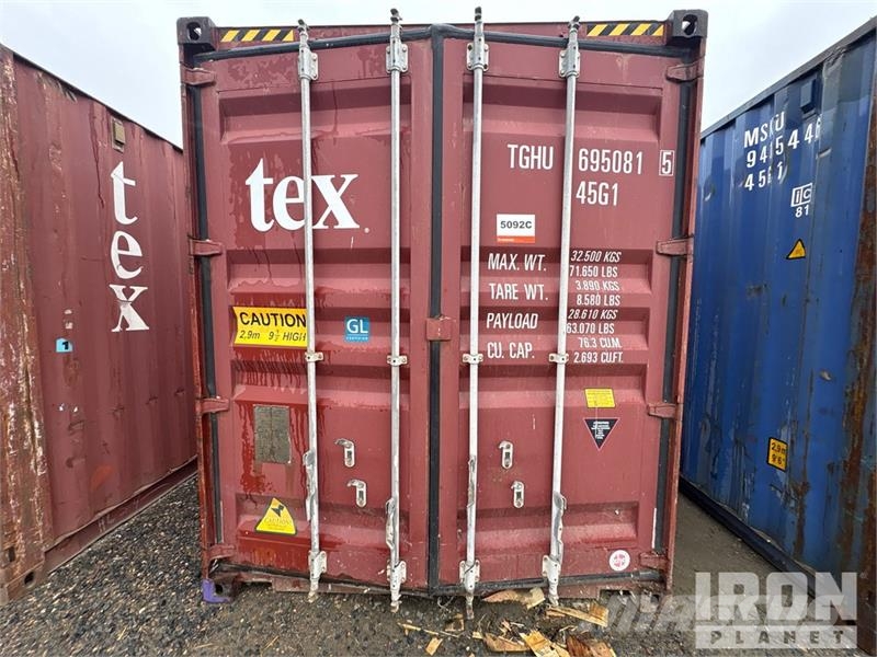 40 ft High Cube Storage Container Kontejnerji za skladiščenje