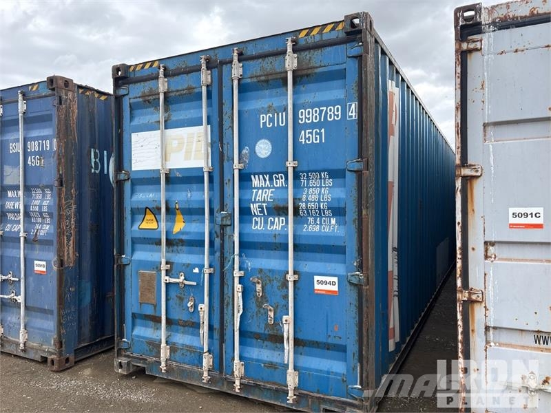 40 ft High Cube Storage Container Container αποθήκευσης