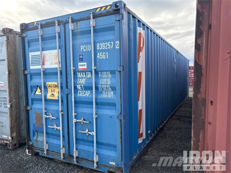 40 ft High Cube Storage Container Kontejnerji za skladiščenje