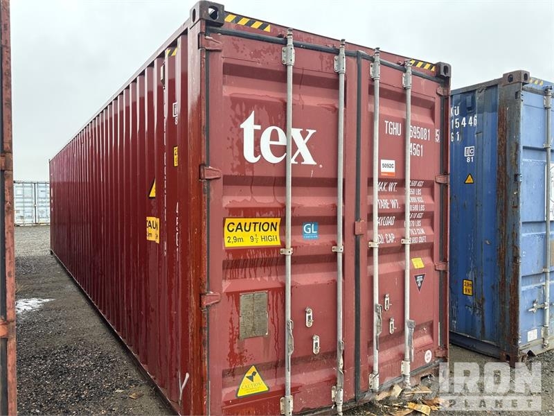 40 ft High Cube Storage Container Kontejnerji za skladiščenje