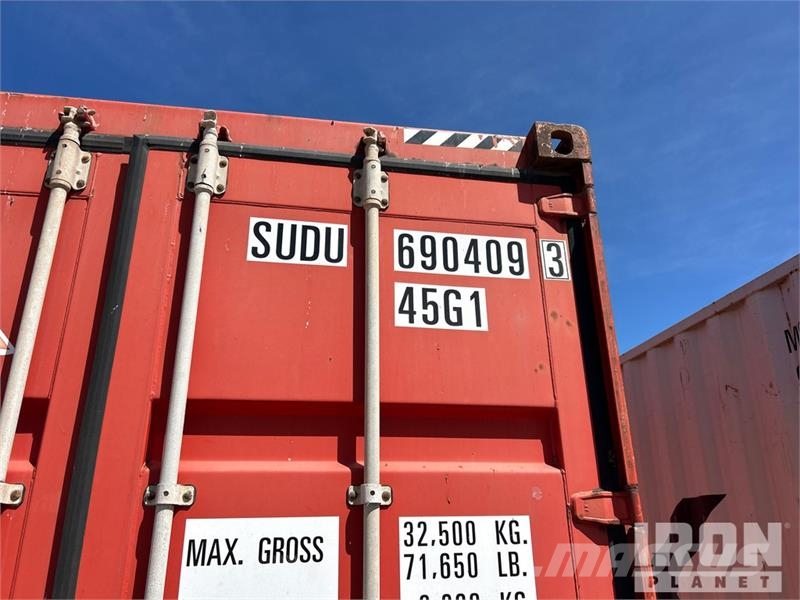 40 ft High Cube Storage Container Raktárkonténerek