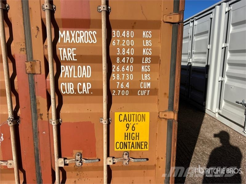 40 ft High Cube Storage Container Kontejnerji za skladiščenje