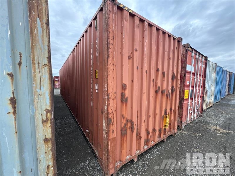 40 ft High Cube Storage Container Container αποθήκευσης