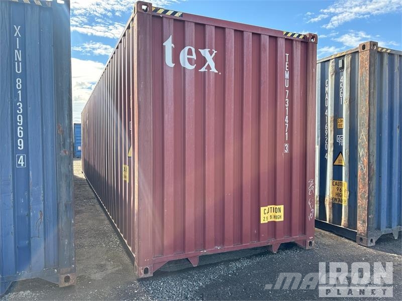 40 ft High Cube Storage Container Kontejnerji za skladiščenje