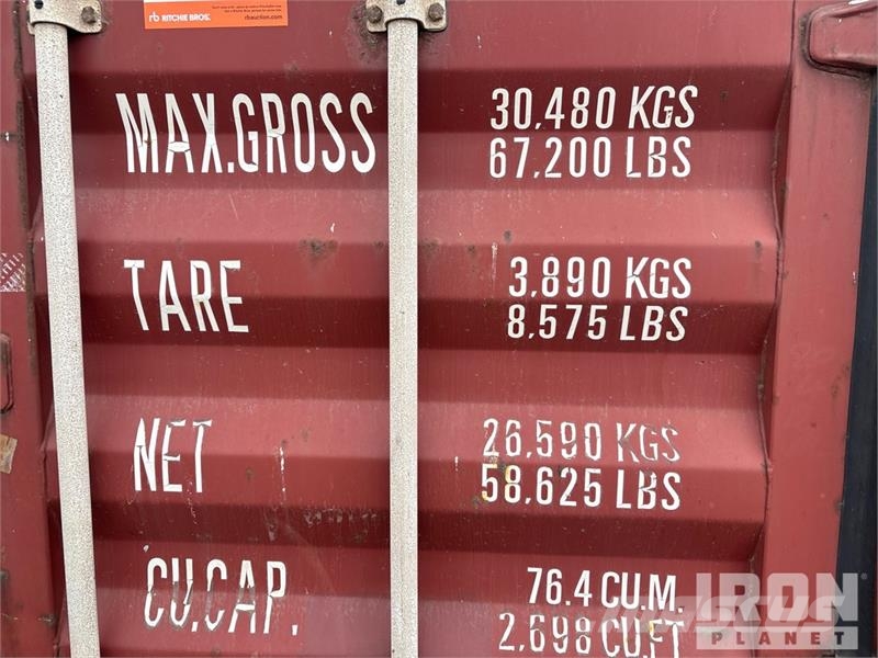40 ft High Cube Storage Container Kontejnerji za skladiščenje