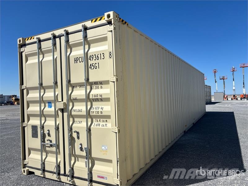  40 ft High Cube Storage Container حاويات تخزين