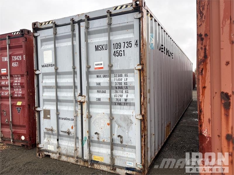 40 ft High Cube Storage Container Lagerbehälter