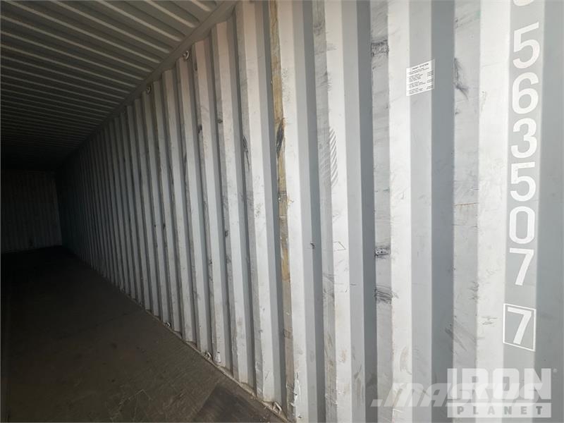  40 ft High Cube Storage Container Uzglabāšanas konteineri