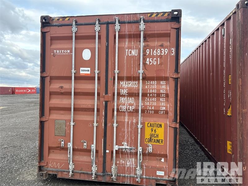 40 ft High Cube Storage Container Soojakud