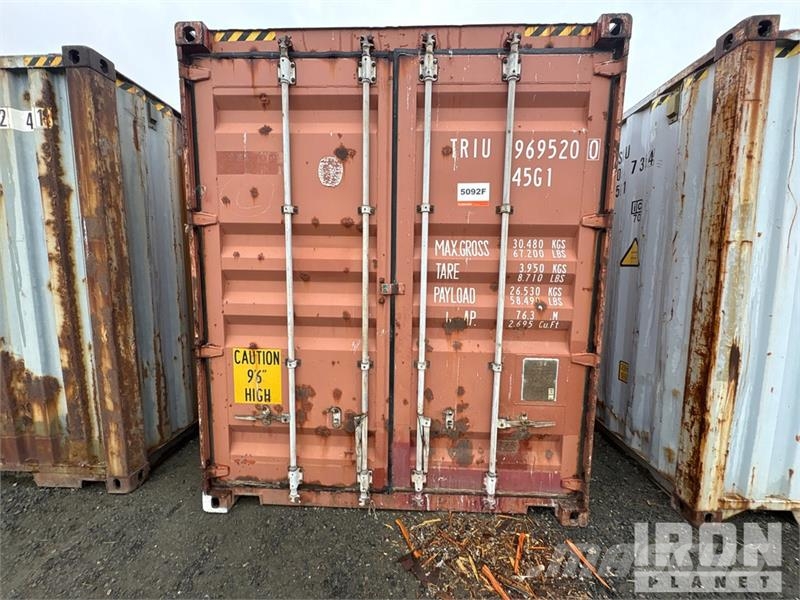40 ft High Cube Storage Container Lagerbehälter