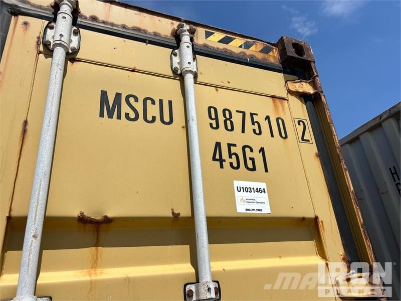 40 ft High Cube Storage Container Raktárkonténerek