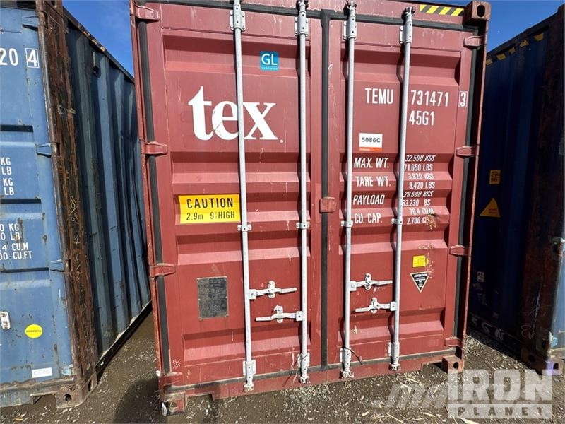 40 ft High Cube Storage Container Kontejnerji za skladiščenje