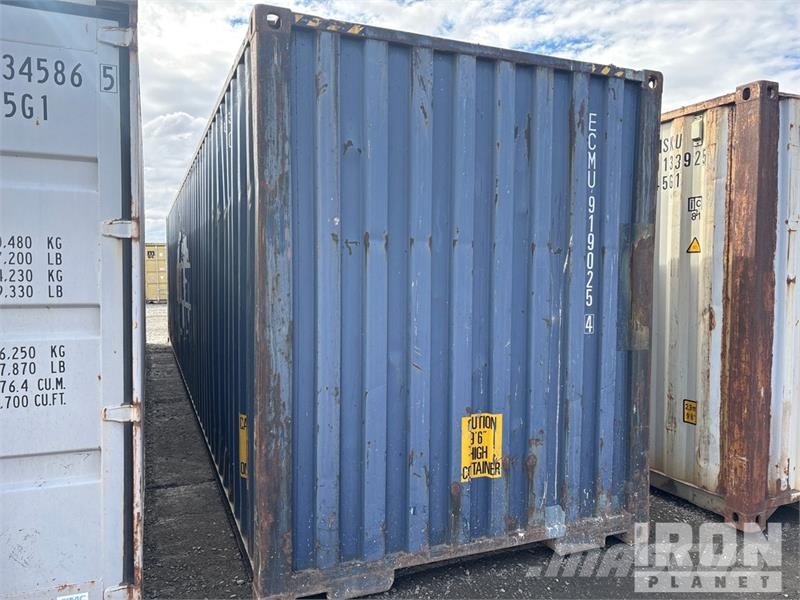 40 ft High Cube Storage Container Container αποθήκευσης