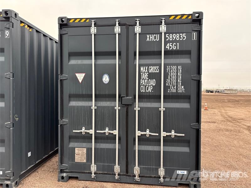  40 ft High Cube Storage Container Uzglabāšanas konteineri