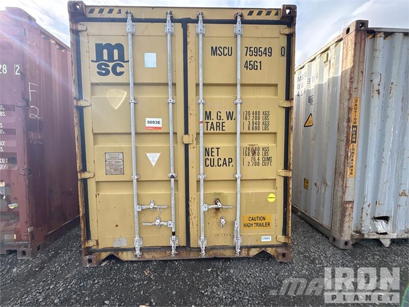 40 ft High Cube Storage Container Soojakud