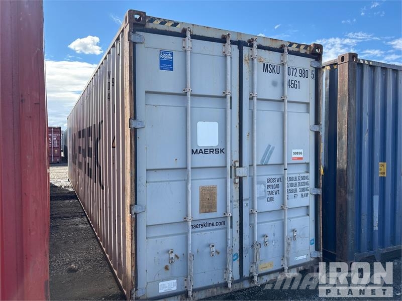 40 ft High Cube Storage Container Container αποθήκευσης