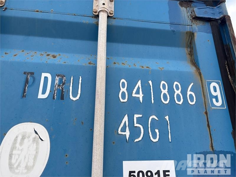 40 ft High Cube Storage Container Container αποθήκευσης