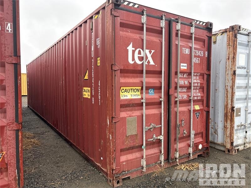 40 ft High Cube Storage Container Lagerbehälter