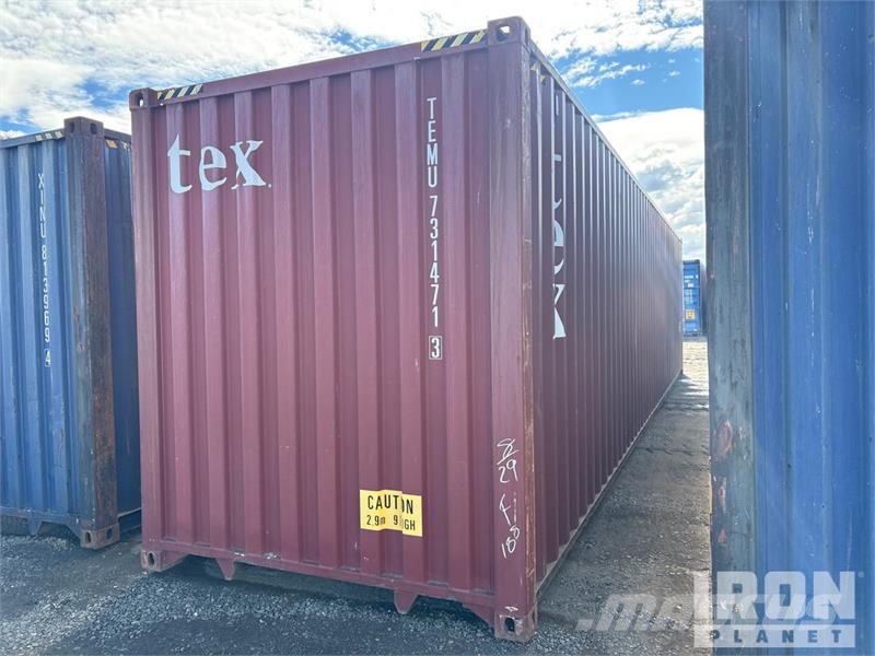 40 ft High Cube Storage Container Kontejnerji za skladiščenje