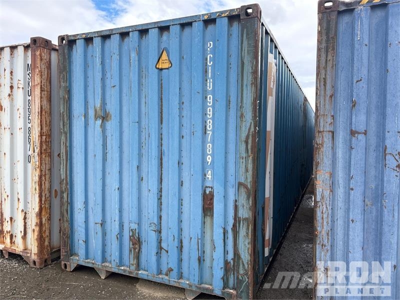 40 ft High Cube Storage Container Container αποθήκευσης
