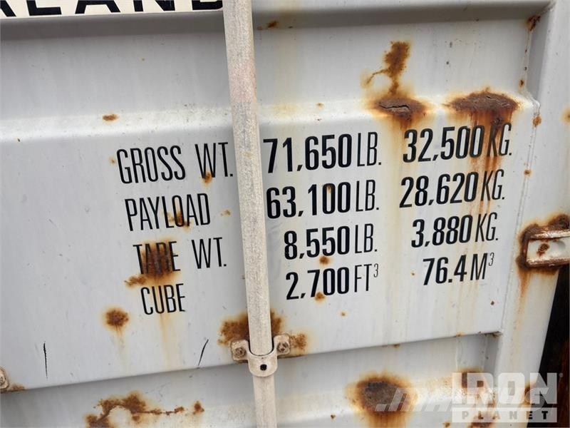 40 ft High Cube Storage Container Kontejnerji za skladiščenje