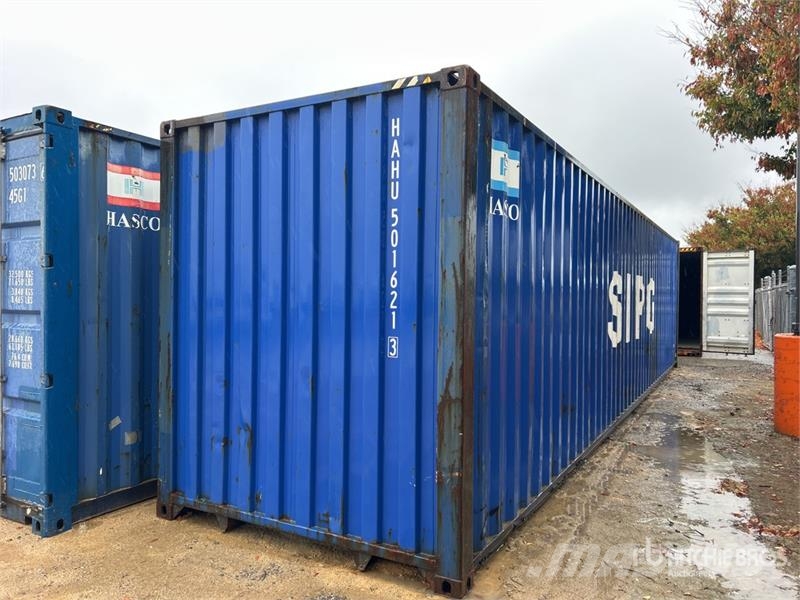 40 ft High Cube Storage Container Uzglabāšanas konteineri