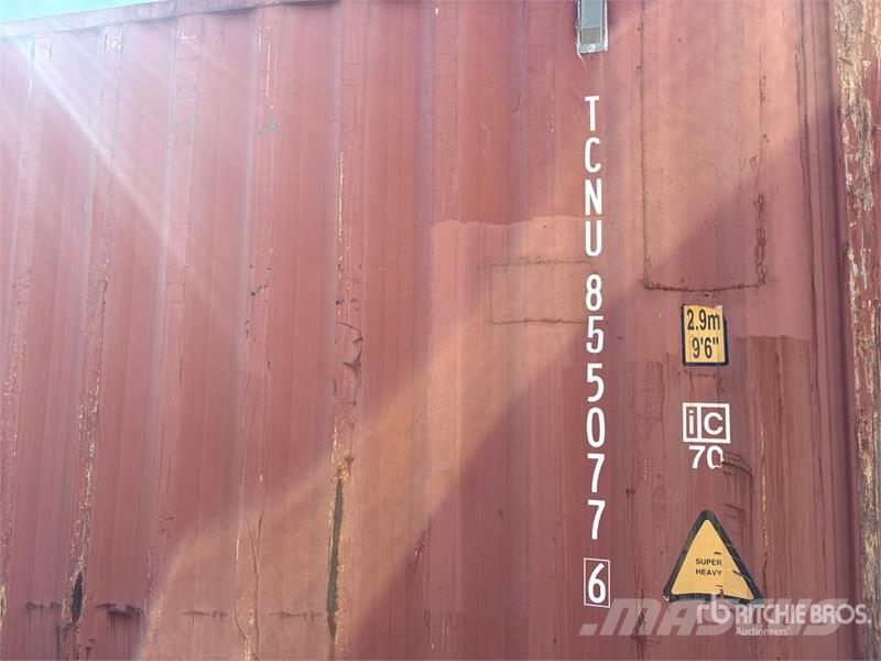 40 ft High Cube Storage Container Varastokontit