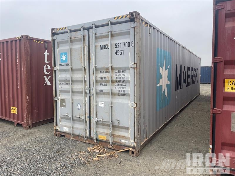 40 ft High Cube Storage Container Kontenery magazynowe