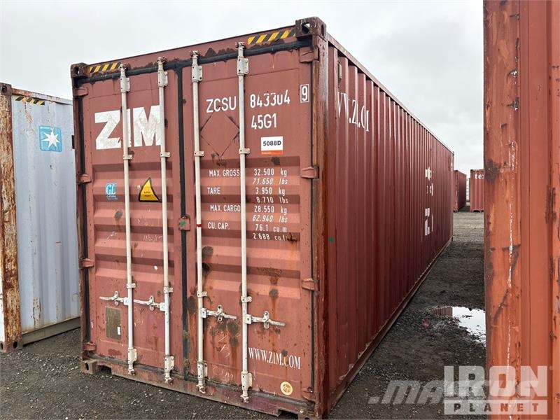 40 ft High Cube Storage Container Kontejnerji za skladiščenje