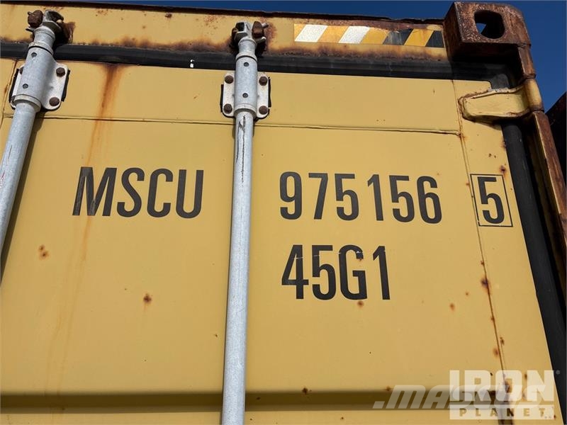 40 ft High Cube Storage Container Container αποθήκευσης