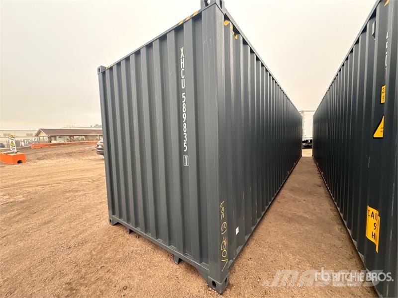  40 ft High Cube Storage Container Uzglabāšanas konteineri