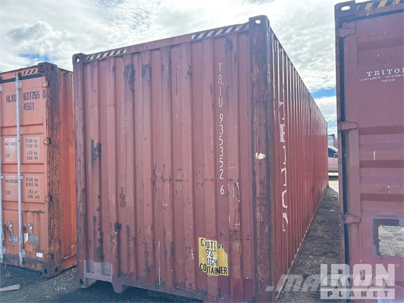 40 ft High Cube Storage Container Container αποθήκευσης