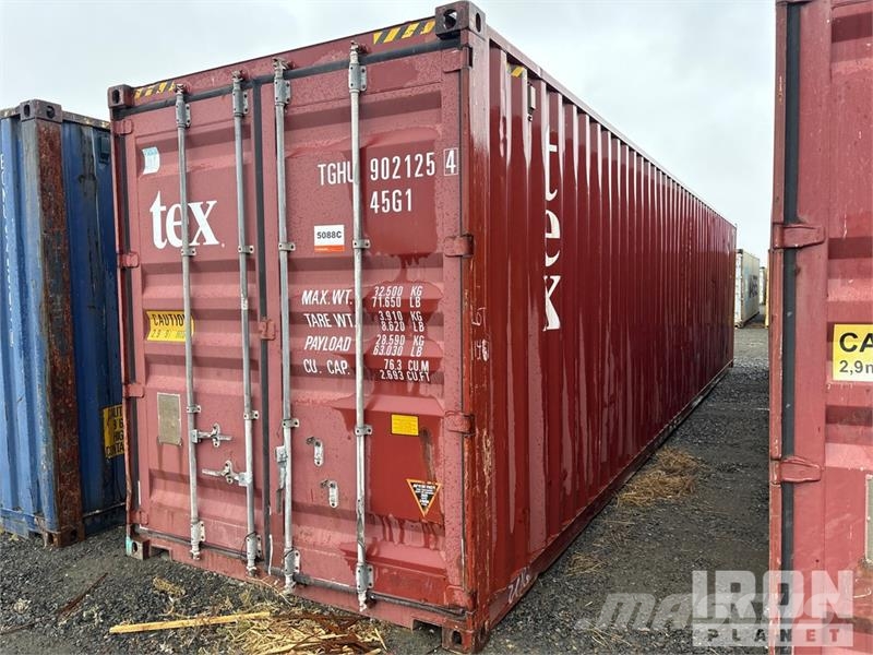 40 ft High Cube Storage Container Lagerbehälter