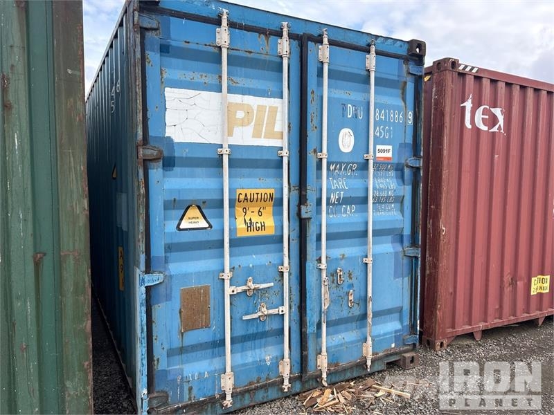 40 ft High Cube Storage Container Container αποθήκευσης