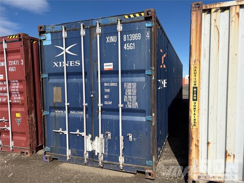 40 ft High Cube Storage Container Container αποθήκευσης